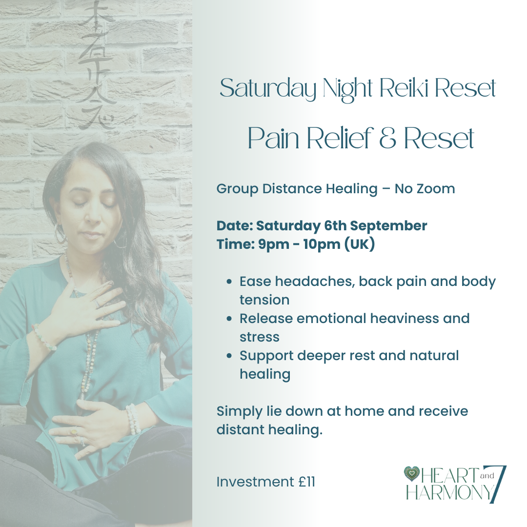 Saturday Night Reiki Reset – September Series (Distance Healing, No Zoom)