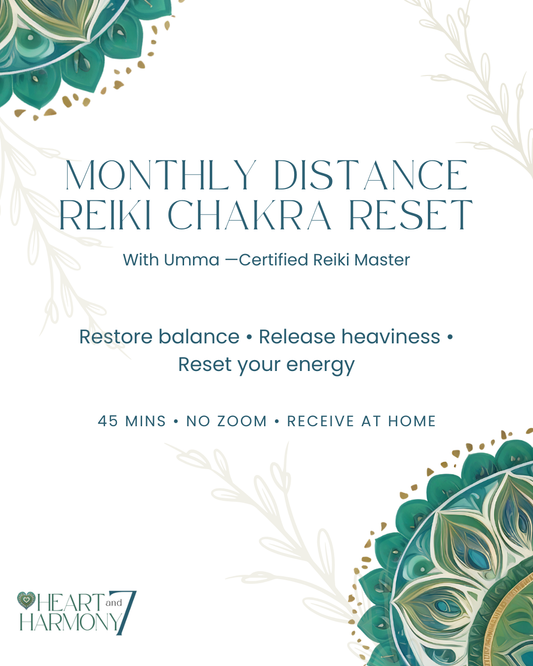 Why Monthly Distance Reiki Chakra Reset Helps Restore Balance (and How It Can Support You)