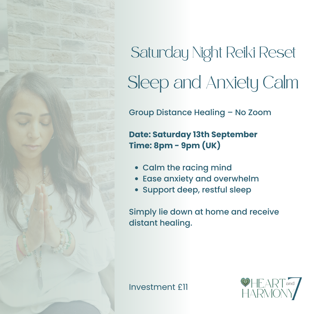 Saturday Night Reiki Reset – September Series (Distance Healing, No Zoom)