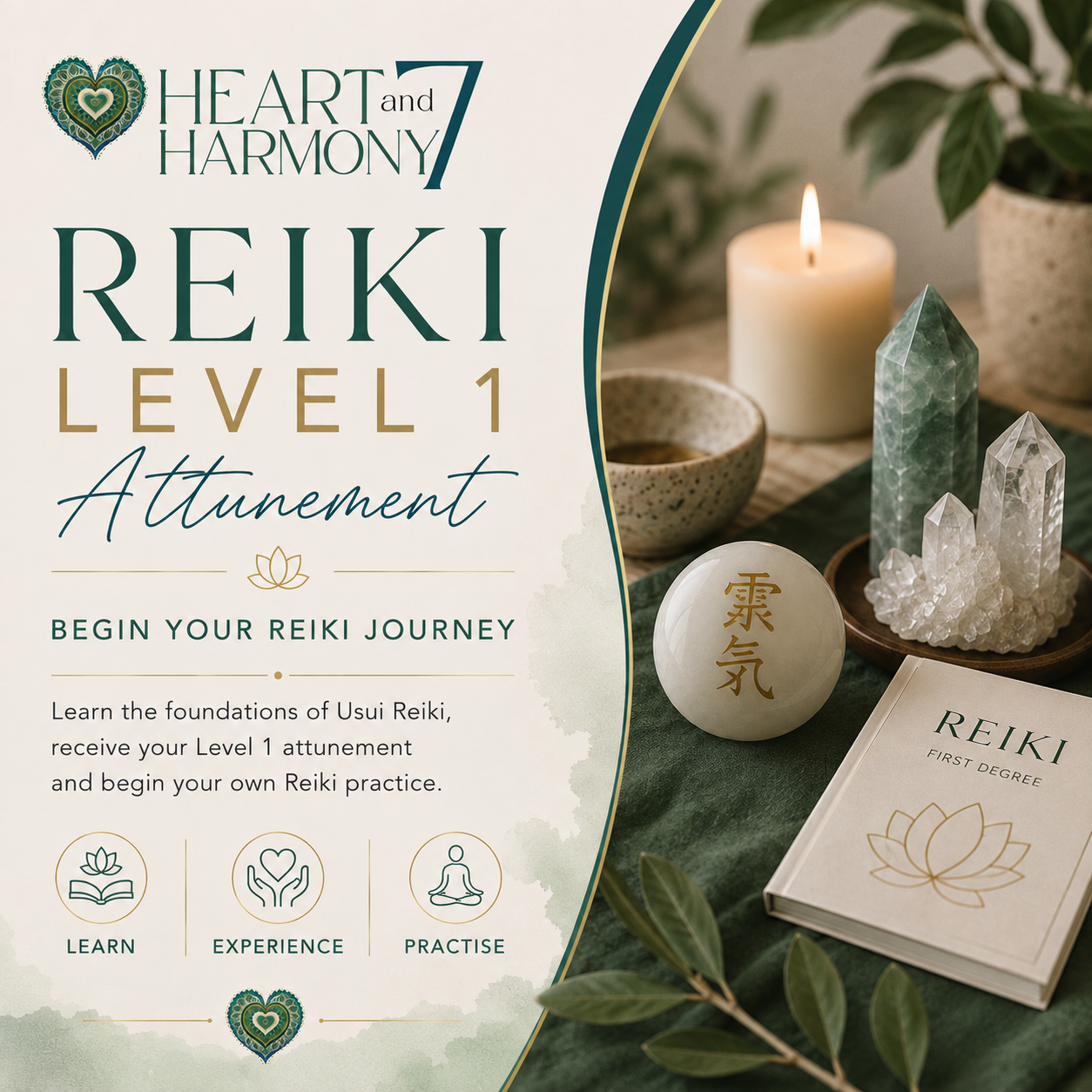 Reiki 1 Attunement